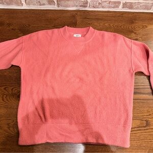 Aerie Women's Coral Crewneck Sweater